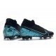 Scarpe Nike Mercurial Superfly VII Elite FG Nero Blu