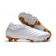 adidas Scarpe da Calcio Copa 19+ FG da Adulto - Bianco Oro