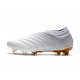 adidas Scarpe da Calcio Copa 19+ FG da Adulto - Bianco Oro