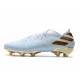 adidas Nemeziz 19.1 FG Scarpe Calcio Bianco Oro Metallico Light Aqua