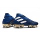 Scarpe Calcetto Adidas Nemeziz 19+ FG Blu Bianco