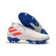 Scarpe Calcetto Adidas Nemeziz 19+ FG Bianco Arancione