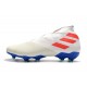 Scarpe Calcetto Adidas Nemeziz 19+ FG Bianco Arancione