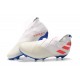 Scarpe Calcetto Adidas Nemeziz 19+ FG Bianco Arancione