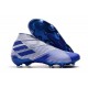 Scarpe Calcetto Adidas Nemeziz 19+ FG Bianco Blu