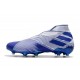 Scarpe Calcetto Adidas Nemeziz 19+ FG Bianco Blu