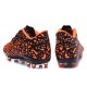 Scarpe Calcio Nike Hypervenom Phinish Tacchettatura FG Arancio Nero