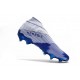 Scarpe Calcetto Adidas Nemeziz 19+ FG Bianco Blu