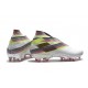 Scarpe Calcetto Adidas Nemeziz 19+ FG Bianco Nero Argento