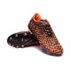Scarpe Calcio Nike Hypervenom Phinish Tacchettatura FG Arancio Nero
