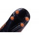 Scarpe Calcio Nike Hypervenom Phinish Tacchettatura FG Arancio Nero