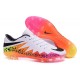 Scarpe Calcio Nike Hypervenom Phinish Tacchettatura FG Bianco Rosa Nero