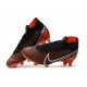 Nike Scarpa Mercurial Superfly 7 Elite SE FG Nero Bianco Cremisi Hyper