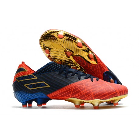 adidas Nemeziz 19.1 FG Scarpe Calcio X Marvel Rosso Blu Nero