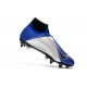 Nike Phantom Vision Elite DF Anti-Clog SG-PRO Bianco Nero Blu Racer