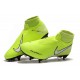 Nike Phantom Vision Elite DF Anti-Clog SG-PRO Volt Bianco
