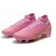 Nike Scarpa Mercurial Superfly 7 Elite SE FG Rosa Oro