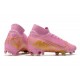 Nike Scarpa Mercurial Superfly 7 Elite SE FG Rosa Oro