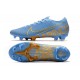 Nuovo Scarpe Nike Mercurial Vapor 13 Elite FG Blu Oro
