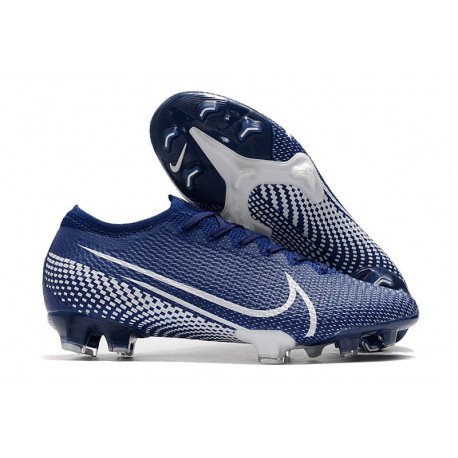 Nuovo Scarpe Nike Mercurial Vapor 13 Elite FG Blu Bianco