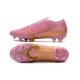 Nuovo Scarpe Nike Mercurial Vapor 13 Elite FG Rosa Oro