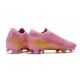 Nuovo Scarpe Nike Mercurial Vapor 13 Elite FG Rosa Oro