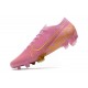 Nuovo Scarpe Nike Mercurial Vapor 13 Elite FG Rosa Oro