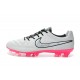 Scarpa da Calcio per Terreni Duri Nike Tiempo Legend V FG Bianco Rosa