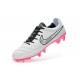 Scarpa da Calcio per Terreni Duri Nike Tiempo Legend V FG Bianco Rosa