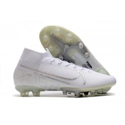 Scarpe Nike Mercurial Superfly 7 Elite AG-Pro Bianco
