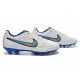 Scarpa da Calcio per Terreni Duri Nike Tiempo Legend V FG Bianco Blu