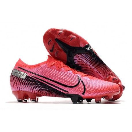 Nuovo Scarpe Nike Mercurial Vapor 13 Elite FG Cremisi Laser Nero