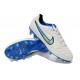 Scarpa da Calcio per Terreni Duri Nike Tiempo Legend V FG Bianco Blu