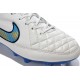 Scarpa da Calcio per Terreni Duri Nike Tiempo Legend V FG Bianco Blu