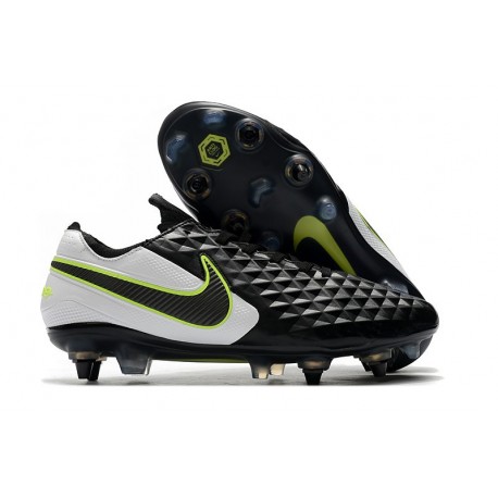 Scarpa Nike Tiempo Legend 8 Elite SG-Pro AC Nero Bianco Volt