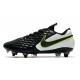 Scarpa Nike Tiempo Legend 8 Elite SG-Pro AC Nero Bianco Volt