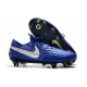Scarpa Nike Tiempo Legend 8 Elite SG-Pro AC Blu Argento