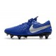 Scarpa Nike Tiempo Legend 8 Elite SG-Pro AC Blu Argento