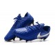 Scarpa Nike Tiempo Legend 8 Elite SG-Pro AC Blu Argento