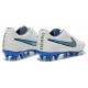 Scarpa da Calcio per Terreni Duri Nike Tiempo Legend V FG Bianco Blu