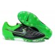 Scarpa da Calcio per Terreni Duri Nike Tiempo Legend V FG Nero Verde