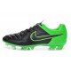 Scarpa da Calcio per Terreni Duri Nike Tiempo Legend V FG Nero Verde