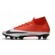 Scarpe Nike Mercurial Superfly VII Elite DF FG Future DNA Rosso Argento