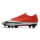 Nike Future DNA Mercurial Vapor 13 Elite FG Rosso Argento Nero