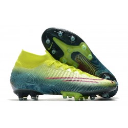 Scarpe Nike Mercurial Superfly 7 Elite AG-Pro Limone Venom Nero Verde