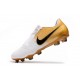 Scarpa Nuovo Nike Phantom Vnm Elite FG Bianco Oro Nero