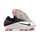 Nike Scarpa Phantom VSN 2 Elite DF FG -Bianco Nero Cremisi Laser