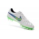 Scarpa da Calcio per Terreni Duri Nike Tiempo Legend V FG Bianco Verde