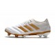 Scarpa da Calcio adidas Copa 19.1 FG Uomo -Bianco Oro Metallico