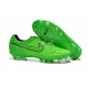 Scarpa da Calcio per Terreni Duri Nike Tiempo Legend V FG Verde Nero